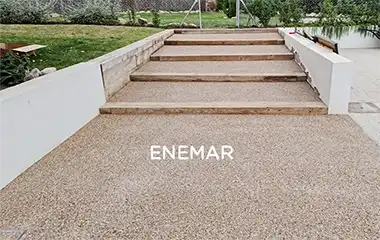 Suelos de hormigón desactivado o arido visto en Toledo