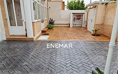 Pavimentos de hormigón impreso en Toledo