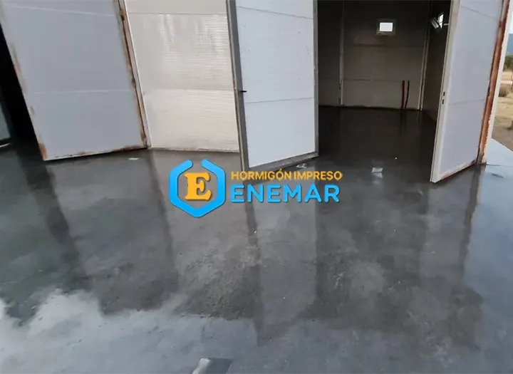 Suelo de hormigón pulido en Toledo